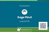 Sage Móvil - GOBIERNO de Entre Ríos · Sage Móvil es una aplicación para aparatos móviles con sistema operativo Android, en la que podrás consultar tus datos personales, tu