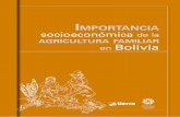 Importancia Socioeconómica Bolivia · Revolución Rural, Agraria y Forestal (2006-2010) ... 4.2 Plan de Desarrollo Sectorial “Revolución Agraria y Rural 2010-2015” ..... 28