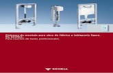 Sistemas de montaje para obra de fábrica y tabiquería ... · SCHELL es un reconocido fabricante de sistemas de descarga y ... para lavabos o inodoros, ... • Para instalación