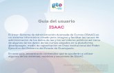 Guia usuario ISAACcampusgto.guanajuato.gob.mx/.../Guia_usuario_ISAAC.pdf · administración de los datos de las y los servidores públicos así como ... (debes hacer clic en cada