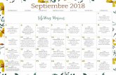 LifeWay Mujeres Calendario Familiar Septiembre 2018lifewaymujeres.com/wp-content/uploads/2018/08/LifeWay-Mujeres... · 1 Corintios 16:13 ¿Qué signiﬁca para ti ser ﬁrme en la