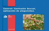 Control: Confusión Sexual, aplicación de plaguicidas. quimico y Confusion sexual... · liberación de la feromona en el ambiente. CONFUSION SEXUAL Isonet L : Arysta Lifesciences