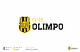 Club Olimpo - Manual de marca · USOS INCORRECTOS DEL ESCUDO Y MARCA OLIMPO. USO MONOCROMÁTICO La marca Olimpo no acepta un uso en blanco y negro, siempre debe ser usada en 2 colores.