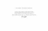 HOMEOPATÍA - Institut Homeopàtic de Catalunya - … kent.pdfEn la página 602 de este año, mi amigo Holmes relata un caso curado con Veratrum, un caso tan simple, ... ámbito público