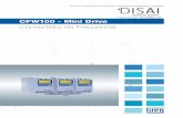 CFW100 - Mini Drive - disai.net · CLP incorporado, permitiendo que el convertidor de frecuencia, el motor y la aplicación trabajen de forma interactiva. Permite que el usuario ...