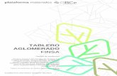 TABLERO AGLOMERADO FINSA - Materiales gbcemateriales.gbce.es/wp-content/uploads/2017/06/PMGBCe_TMA_FINSA.pdf · Cuenta con: Una DAP genérica, con productos con certificación realizada