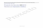 Proxecto do Decreto /2015 Técnico en Impresión Gráfica · 1.1.1 Unidade formativa 1: Normalización de ficheiros para a impresión.....21 1.1.2 Unidade formativa 2: Impresión