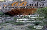 Arte rupestre en la Comunitat Valenciana · Detalle pintura rupestre, en Barranco de la Valltorta. 28 ABante Octubre 2012 - Febrero 2013 a la hora de gestionarlo. Este devenir ha