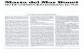 Entrevista de Rosa Montero a Maria del Mar Bonet publicada ...mariadelmarbonet.com/wp-content/uploads/2016/06/77-Entrev-Rosa... · Entrevista de Rosa Montero a Maria del Mar Bonet
