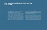 Contexto histórico de Madrid en 1830 · Estado entre 1814 y 1820 y al fracaso del proyecto liberal también en términos técnicos en su breve experiencia. Se ... 82 Contexto histórico