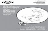 PRF-3004XW-20boxersecurity.com.ar/prod/cercos-invisibles/manual-cercos... · 75 • Lea y observe las instrucciones recogidas en este manual. Es importante conseguir un ajuste correcto