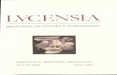 LVCENSIA - Seminario Menor Diocesano de Lugo. · Verdadeiro tesauro para a vida e a economía de Galicia é a tecno ...