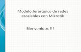 Modelo Jerárquico de redes escalables con Mikrotik ...mum.mikrotik.com/presentations/EC13/morocho.pdf · 1.- Objetivos Conocer los beneficios del diseño de redes con Jerarquía