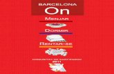 BARCELONA On COMUNITAT DE SANT’EGIDIO • ON MENJAR ...1).pdf · barcelona comunitat de sant’egidio 2011 comunitat de sant’egidio • on menjar, dormir, rentar-se • barcelona