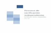 Proceso’de’ verificación’ independiente’ · Página6’de’17’ ’ IV. Resultados-delprocesodeverificación-PLAN(DE(REMEDIACIÓN2015(No( Acción(de(remediación( Responsables(