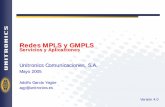 Redes MPLS y GMPLS - ccapitalia.netccapitalia.net/descarga/docs/2005-mpls-gmpls-v4.pdf · • Redes Ópticas y MPLS – GMPLS • Link Management Protocol • UNI y E-NNI •ASON