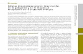 Células inmunorreguladoras: implicación en la patogenia y en la ...revistaesclerosis.es/pdf/partes/v1_9dic08_1.pdf · mecanismos de tolerancia, implicados en diversos es-cenarios