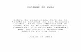 INFORME DE CUBA - imagenes.publico-estaticos.esimagenes.publico-estaticos.es/resources/archivos/2011/10/18...  · Web viewINFORME DE CUBA. Sobre la resolución 65/6 de la. Asamblea