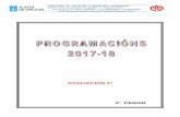AVALIACIÓN 1ª 2º PEMAR · 2018-11-02 · Utilización de medios tecnolóxicos no proceso de aprendizaxe para: ... obtención e uso da constante de proporcionalidade, redución
