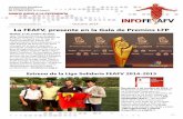 La FEAFV, presente en la Gala de Premios LFP · Liga BBVA: Rafinha (RC Celta); Liga Adelante: Ayoze Pérez (CD Tenerife). Mejor entrenador Liga BBVA: Diego Simeone (Atlético de Madrid);