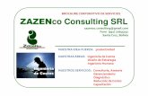 BROCHURE CORPORATIVO DE SERVICIOS ZAZENco Consulting … · Asesoría, el Modelo de Estrategia BMS ... bajo contrato, ... • Director de ZAZENco Consulting SRL desde el año 2000,