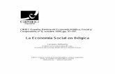 La Economía Social en Bélgica - ciriec-revistaeconomia.es · ción, de los intercambios mercantiles o de los grandes agentes económicos clásicos (las empresas o el Estado), ...