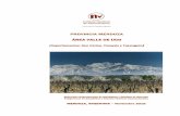 PROVINCIA MENDOZA ÁREA VALLE DE UCO - inv.gov.ar · La comercialización de vinos del Valle de Uco en el período 2006-2015 muestra un incremento del 172%, siendo el aumento de las