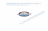 PrOXECTO ACB 2016/2017 - Web oficial del Club Ourense ... · O Club Ourense Baloncesto como escaparate publicitario . 1. Estudo socio-económico: Club Ourense Baloncesto ... xeralmente