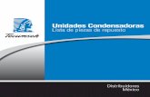 Unidades Condensadoras - tecumseh.com/media/Mexico/Files/Marketing-Brochures/... · 4 • EFICIENTE • MENOR CONLIDAD DE MODELOS EN STOCK • AHORRAS TIEMPO Y DINERO • FACIL DE