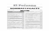 Cuadernillo de Normas Legalesdataonline.gacetajuridica.com.pe/gaceta/admin/elperuano/2652013/26... · Sectorial encargada de elaborar proyecto de Reglamento de la Ley N° 30021, Ley