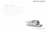 Rápida y eficiente - Copy Import | Somos COPY IMPORT S.A ...copyimport.com.co/wp-content/uploads/2017/09/RICOH-MPC-3001.pdf · Las Aficio™MP C3001/MP C3501 son impresoras multi-funcionales