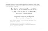 Big Data y Geografía - scholar.harvard.edu · DF 6 Pr > ChiSq
