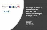El enfoque de Cadena de Valor de Productos forestales como ...fedemaderas.org.co/wp-content/uploads/2018/11/2018-11-Enfoque-de... · Nuevas visiones y paradigmas….. •Gobernanza