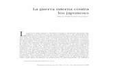La guerra interna contra los japoneses - Dimensión ...dimensionantropologica.inah.gob.mx/wp-content/uploads/03Dimension... · Por esto el concepto de Meiji ishin no debe entenderse