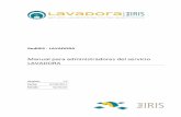 Manual para administradores del servicio LAVADORA · 07/04/2017 Manual para administradores del servicio LAVADORA Página 5 de 47 Si es la primera vez que accedemos al dispositivo,