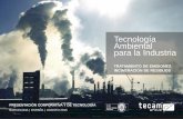 Presentación de PowerPoint - Tecam Group · SOLUCIONES ESPECÍFICAS A PROBLEMAS CONCRETOS 1 1 Eliminación de Compuestos Orgánicos Volátiles (COV) Oxidador Térmico Regenerativo