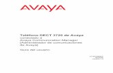 Teléfono DECT 3720 de Avayasupport.avaya.com/elmodocs2/comm_mgr/IP_DECT/DECT_3720/3720_IPDECT... · Teléfono DECT 3720 de Avaya conectado a Avaya Communication Manager [Administrador