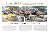La Almudaina - medias.diariodemallorca.es · Consol Gómez atiende el stand de Sa Teulera de Llo- ... miento del tiro con honda en Mallorca convir- ... da unos 45 minutos en montar