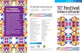 10 festival intercultural 10 festival intercultural · intercultural Leganés presenta la 10ª edición del festival intercultural Leganés Ciudad Abierta, una cita anual que congrega