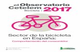 Sector de la bicicleta en España - El Observatorio Cetelem · El sector de la bicicleta en España 10 Textil Bicicletas Componentes Cascos Calzado Herramientas Otros 2016 % 2017