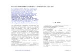 ELECTROMAGNETOTERAPIA DE BF - ANME - Asociación … de BF.pdf · La magnetoterapia de Baja Frecuencia actúa sobre las proteínas con un efecto piezoeléctrico y normaliza, en el