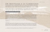 ISSn 0716-1840 De Bentham a Le Corbusier - scielo.conicyt.cl · filósofo inglés Jeremy Bentham), y que hacen eco en las ideas del urbanismo moderno propuestas por el arquitecto