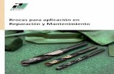 Brocas para aplicación en Reparación y Mantenimiento · Dormer Pramet es su proveedor de productos para manufactura con un programa que comprende ... N55 0.0520 7/8 1.7/8 12 46480745