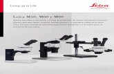 Leica M50, M60 y M80 - leica-microsystems.com M60... · los microscopios estereoscópicos Leica están dispuestos de la forma más cómoda posible para el usuario. De esta forma,