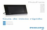 SPF5X08 SPF7XXX 10 QSG ESP V2.1 - download.p4c.philips.com · Guía de inicio rápido. Qué más necesita: Contenido de la caja Philips Digital PhotoFrame ... Método recomendado