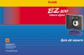 Cámara digitalresources.kodak.com/support/pdf/en/digCam/ez200/manual/...Empiece a utilizar rápidamente su cámara digital KODAK EZ200 en modo de cámara digital (no conectada al