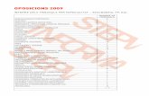OPOSICIONS 2009 - intersindical.org · oposicions 2009 informe dels tribunals per especialitat – secundÀria, fp, eoi.. nombre de tribunals administraciÓ d'empreses 3 alemany 1
