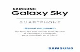 Samsung Galaxy Sky S320VL Manual del usuario · Avisos legales ii Software de código abierto Algunos componentes de software de este producto incorporan código fuente cubierto bajo