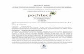 Reporte Anual POCHTECA - Materias Primas para la Industria · ADYDSA: Significa, Alcoholes Desnaturalizados y Diluentes, S.A. de C.V., empresa líder en la venta de solventes y mezclas