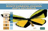 EXPERTO UNIVERSITARIO EN ENTOMOLOGÍA APLICADAentomologiaplicada.com/wp-content/uploads/2017/07/4a-Edición... · • Entomología forense y su aplicación en la medicina legal. Importancia